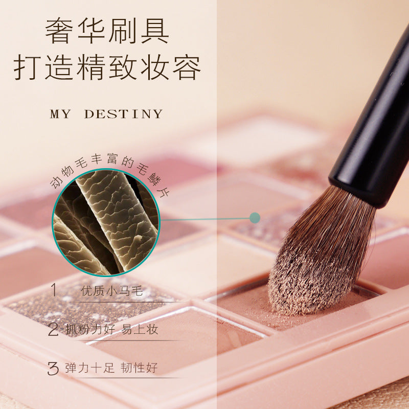 PONY recomienda Moyu Beauty cepillo de maquillaje de pelo animal 