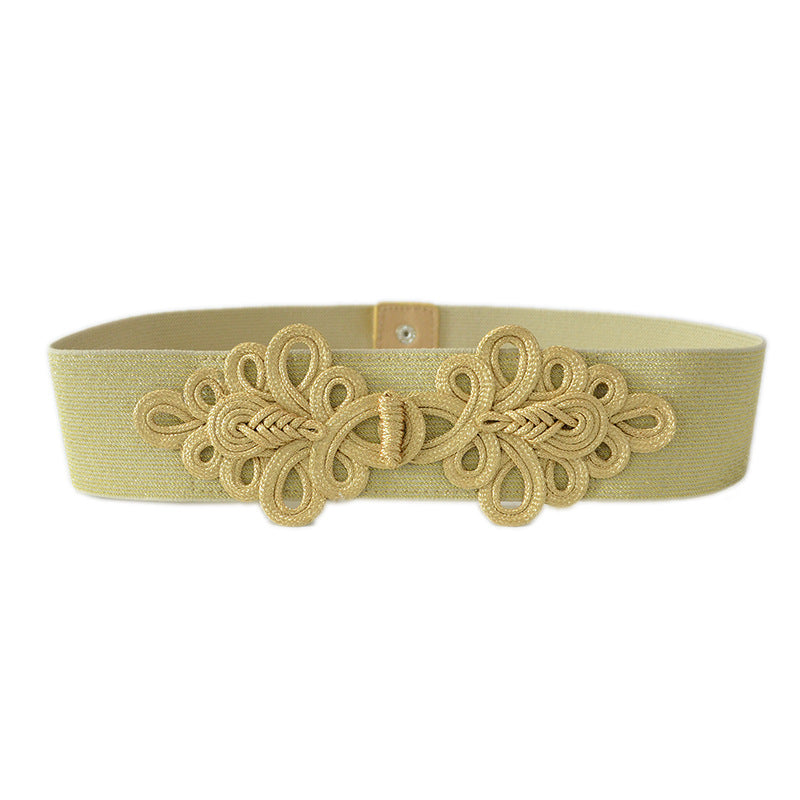 China Fu decorative wide belt