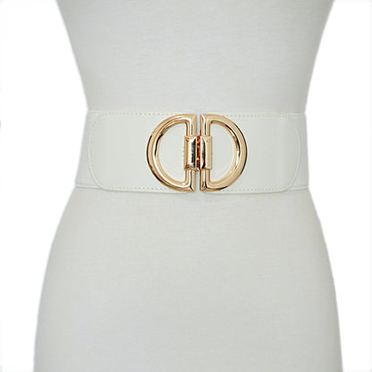 Semicircular ring buckle elastic wide waist seal