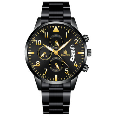 Business Calendar Quartz Watch Men's