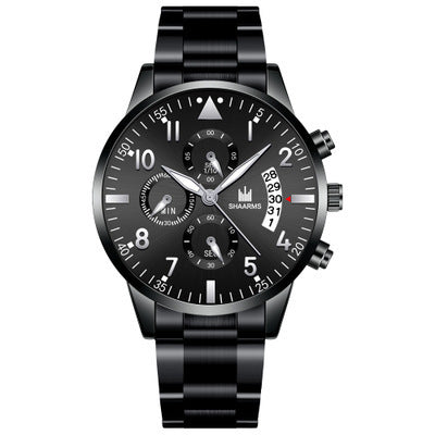 Business Calendar Quartz Watch Men's