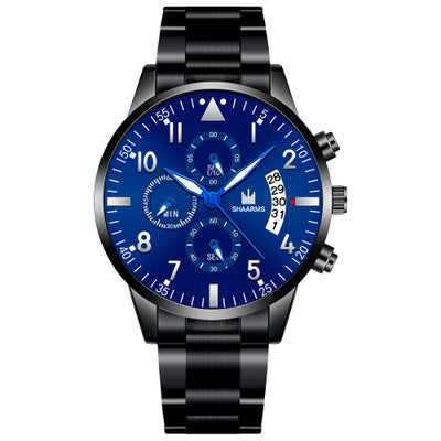 Business Calendar Quartz Watch Men's