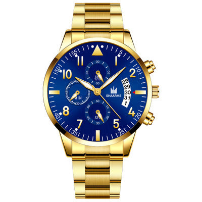 Business Calendar Quartz Watch Men's