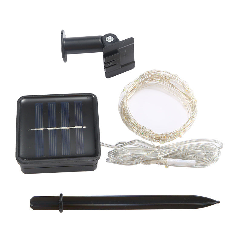 Solar Colored Lights LED Copper Wire Light String