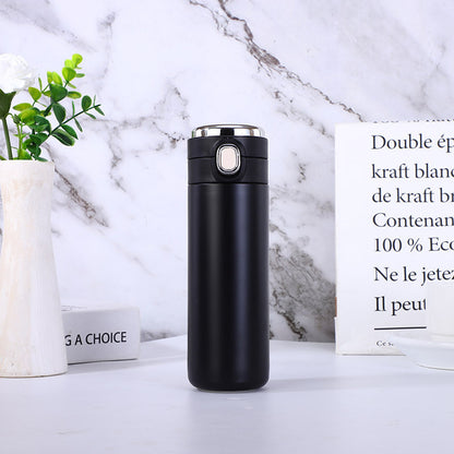 Taza aislada de acero inoxidable 304 con pantalla LED inteligente de temperatura 