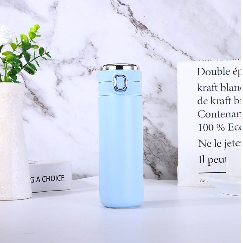 Taza aislada de acero inoxidable 304 con pantalla LED inteligente de temperatura 