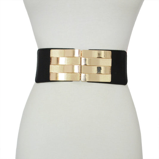 Square elastic wide waist seal