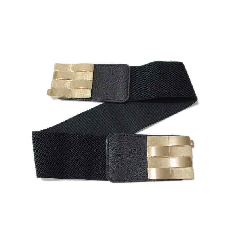 Square elastic wide waist seal
