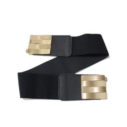 Square elastic wide waist seal