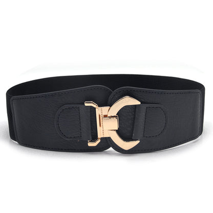 Gold buckle hook buckle four seasons belt