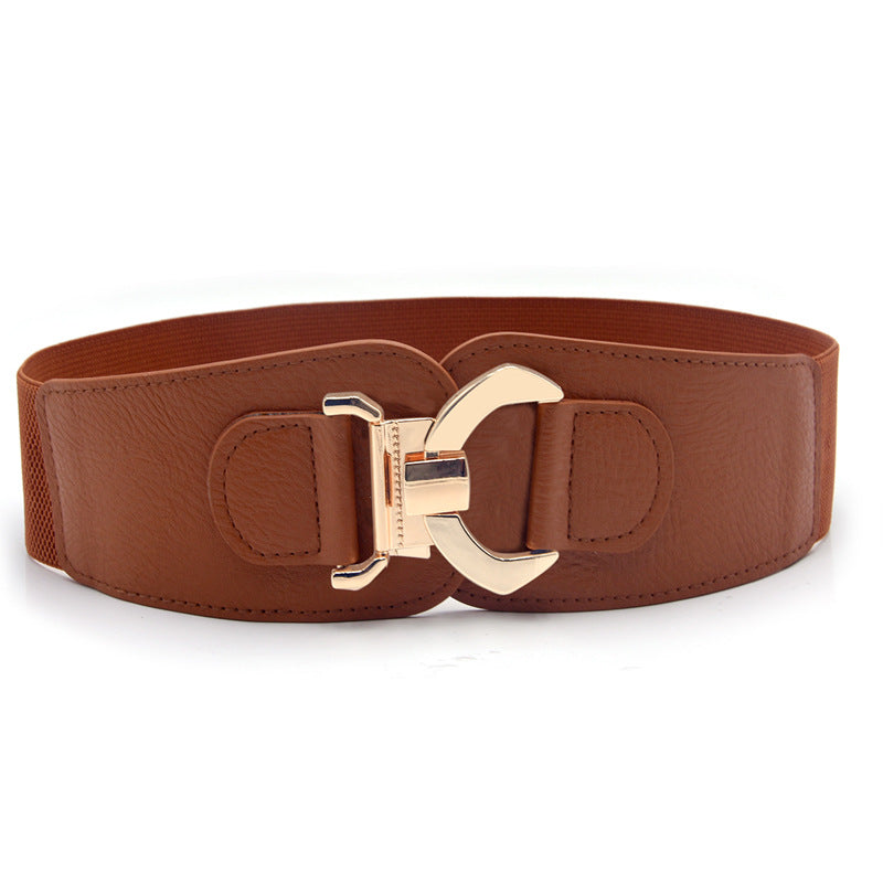 Gold buckle hook buckle four seasons belt