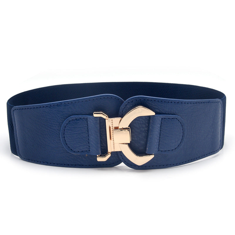 Gold buckle hook buckle four seasons belt