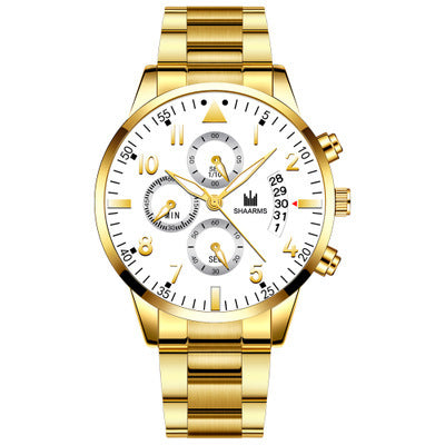Business Calendar Quartz Watch Men's