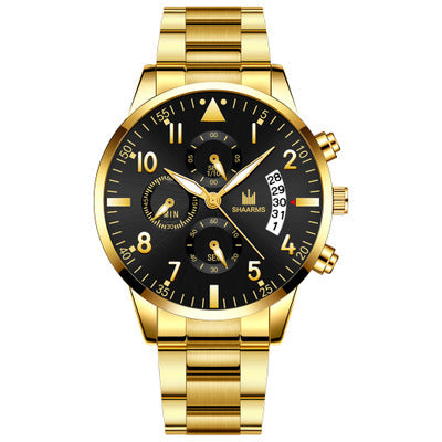 Business Calendar Quartz Watch Men's