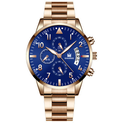 Business Calendar Quartz Watch Men's