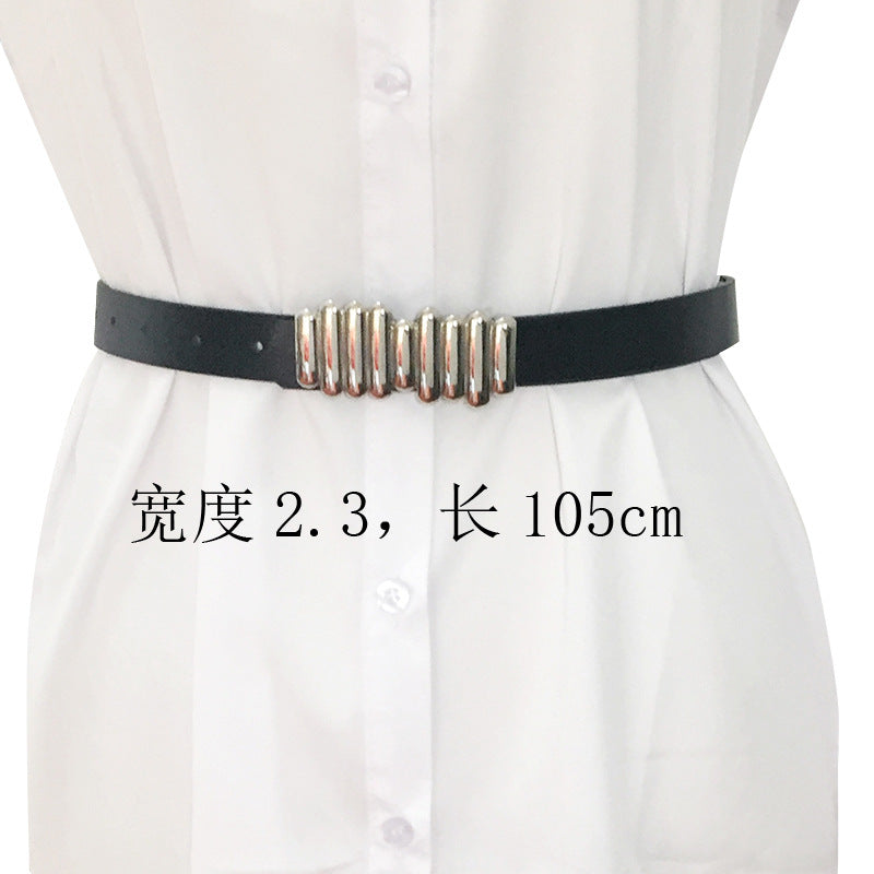 Snap belt fashion trend