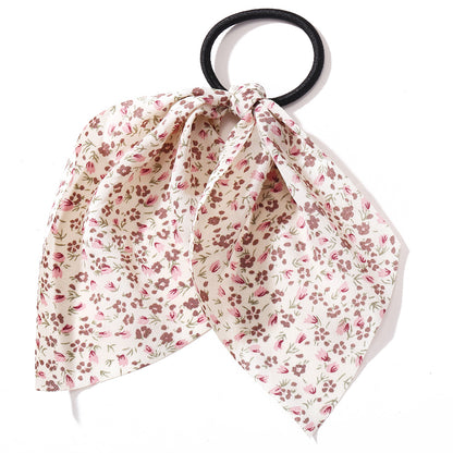 French romantic floral hair band
