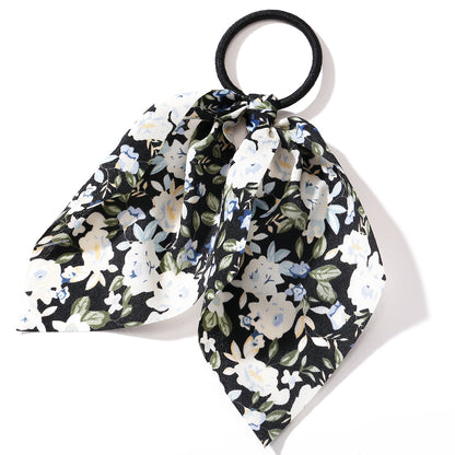 French romantic floral hair band