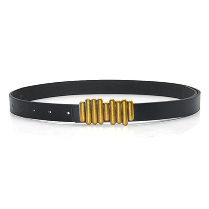 Snap belt fashion trend