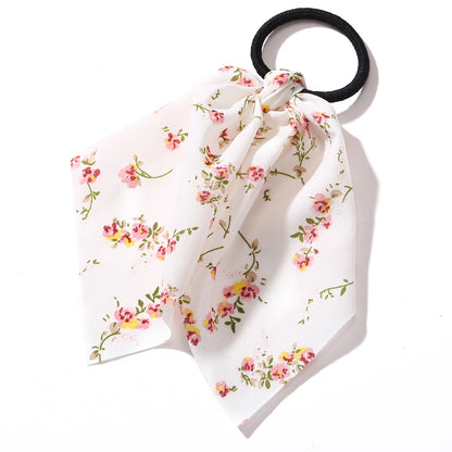 French romantic floral hair band