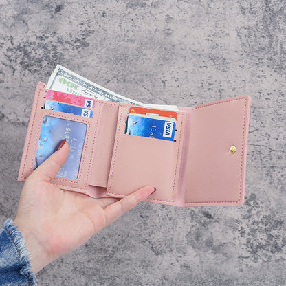 Cartoon cute student wallet