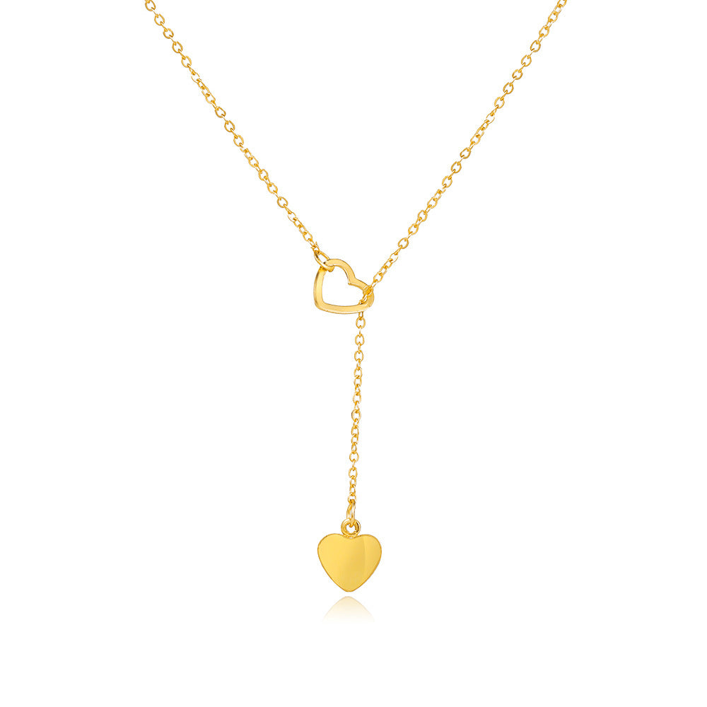 Heart Love Y-Shaped Necklace