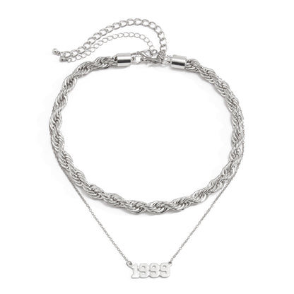Versatile Letter 1999 Pendant Necklace