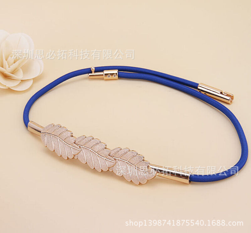 Simple and stylish thin belt