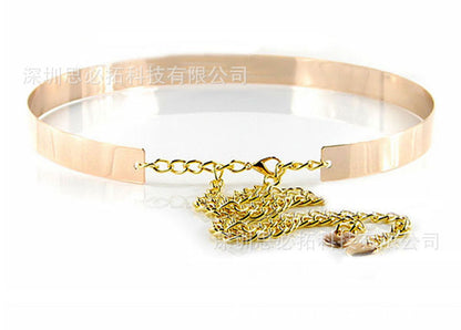 Chain iron sheet full metal sheet belt