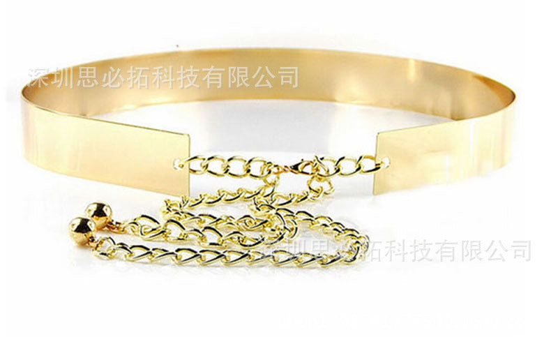 Chain iron sheet full metal sheet belt