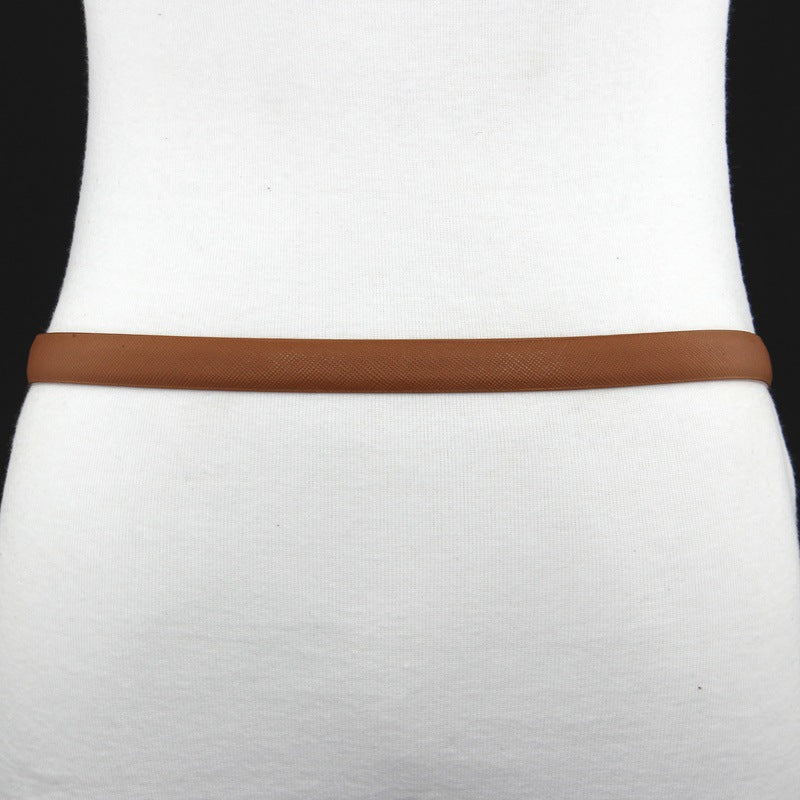 Gold buckle genuine leather cowhide belt wholesale