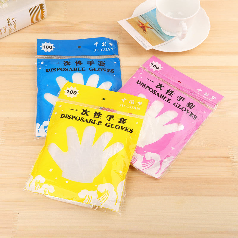 Disposable Gloves Plastic 100pcs