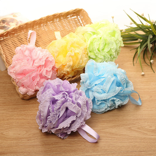 Thickened Lace Bath Loofah