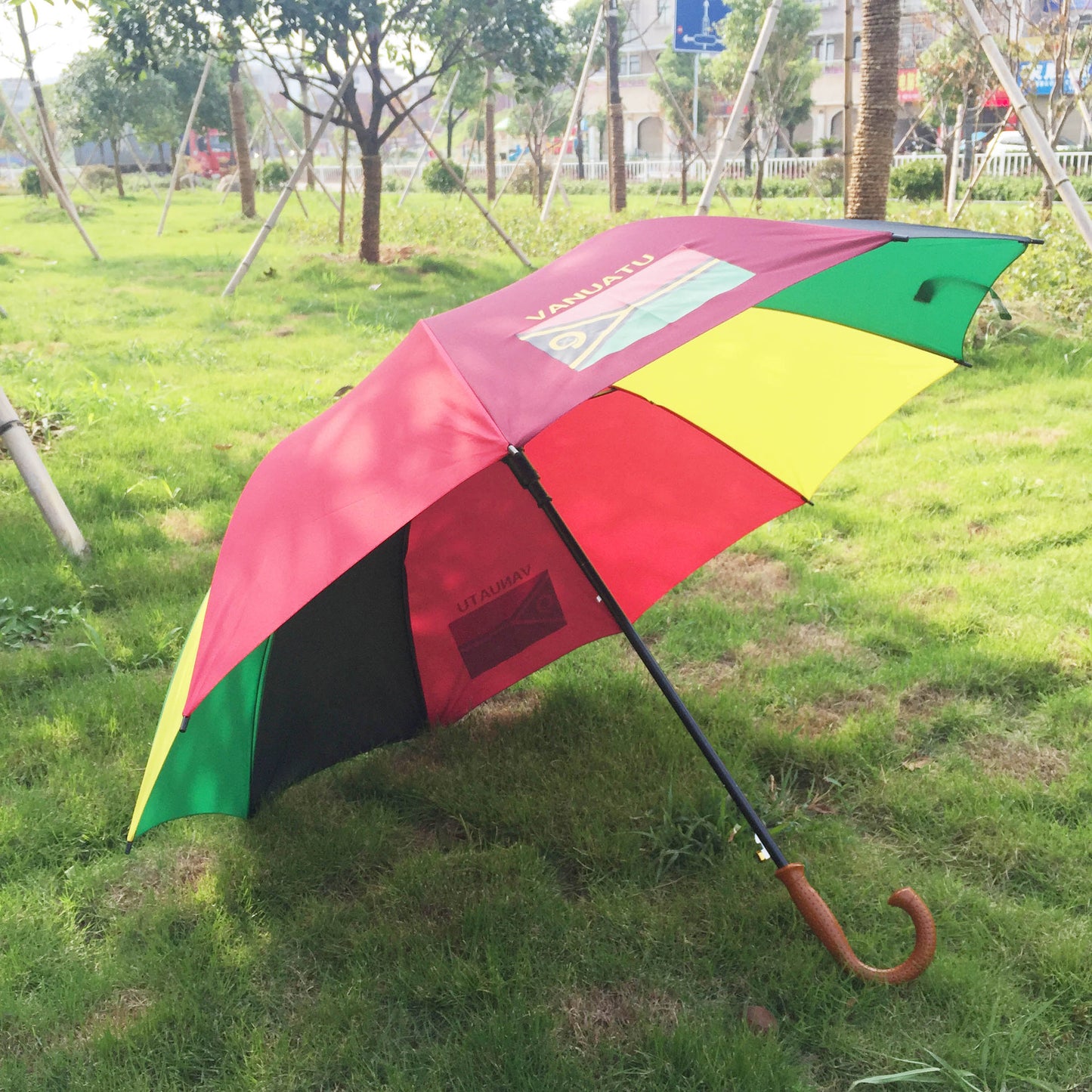 27 Inch 10 Rib Rainbow Umbrella Advertising Gift Umbrella