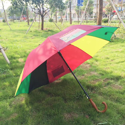 27 Inch 10 Rib Rainbow Umbrella Advertising Gift Umbrella