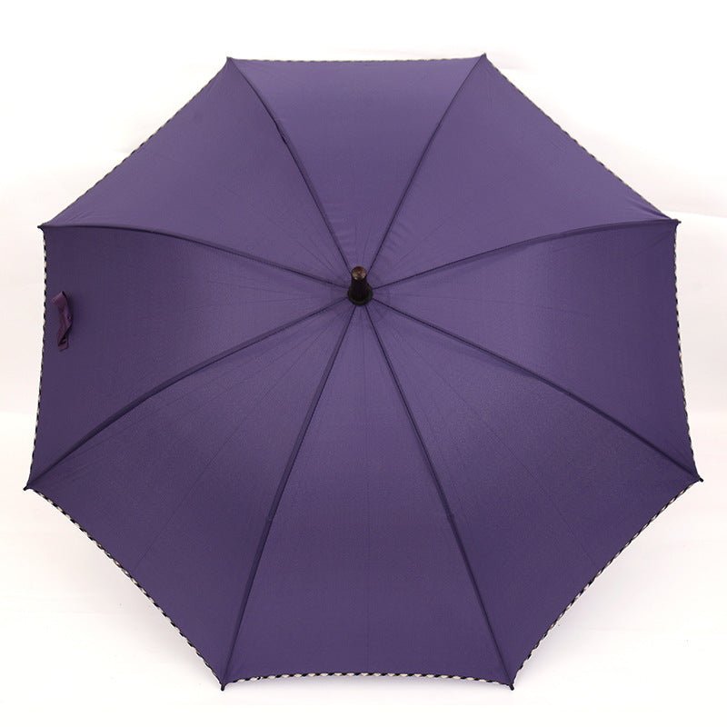 70*8K Double Strand British Umbrella Long Handle Straight