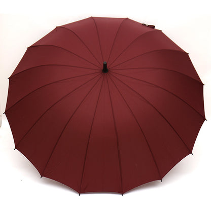 70cm 16K Impact Resistant Long Handle Business Umbrella