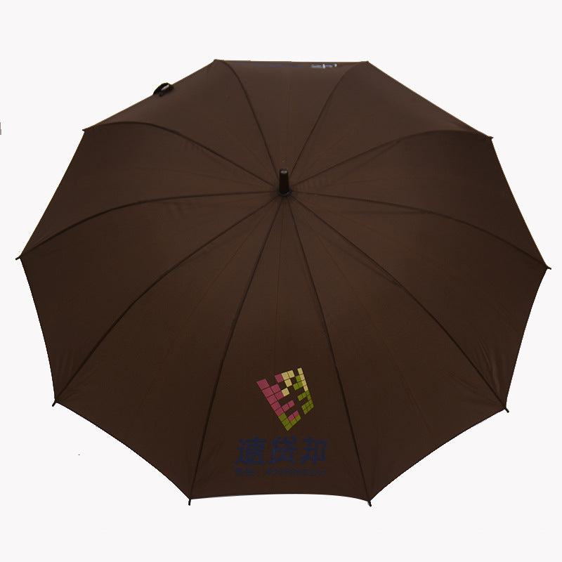 70cm 10 Rib Long Handle Umbrella Premium Business Umbrella
