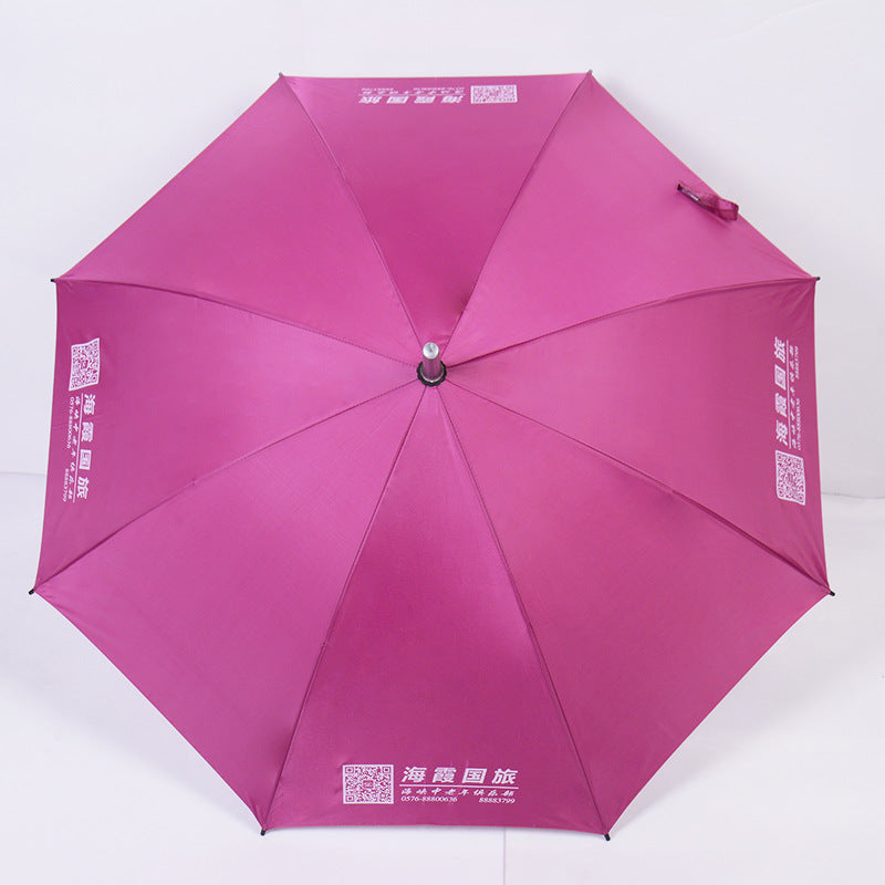 23 Inch 8 Rib Silver Coated Umbrella Premium Business Umbrella