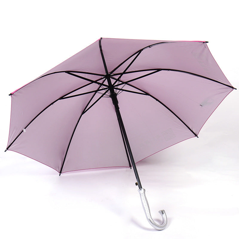 23 Inch 8 Rib Silver Coated Umbrella Premium Business Umbrella