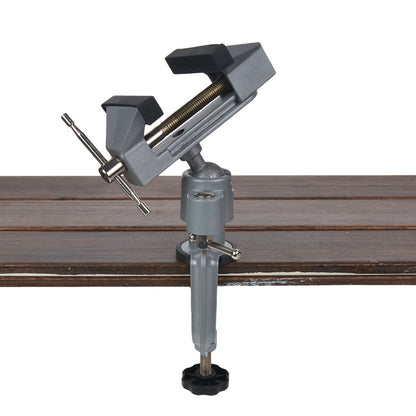 Aluminum Bench Vise 360° Swivel Dual-Use
