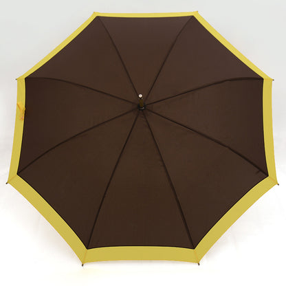 25-Inch 8-Rib Fiber Monochrome Business Umbrella