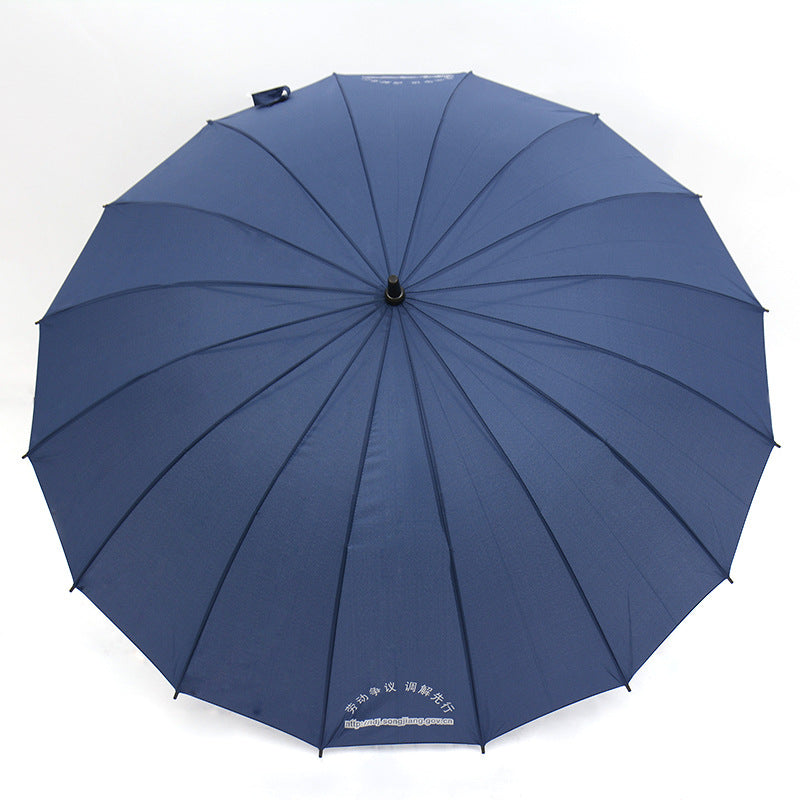 Custom 16 Rib Umbrella Business Automatic Umbrella
