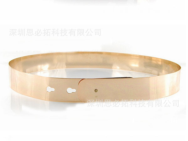 fashion Wholesale gold wide belt