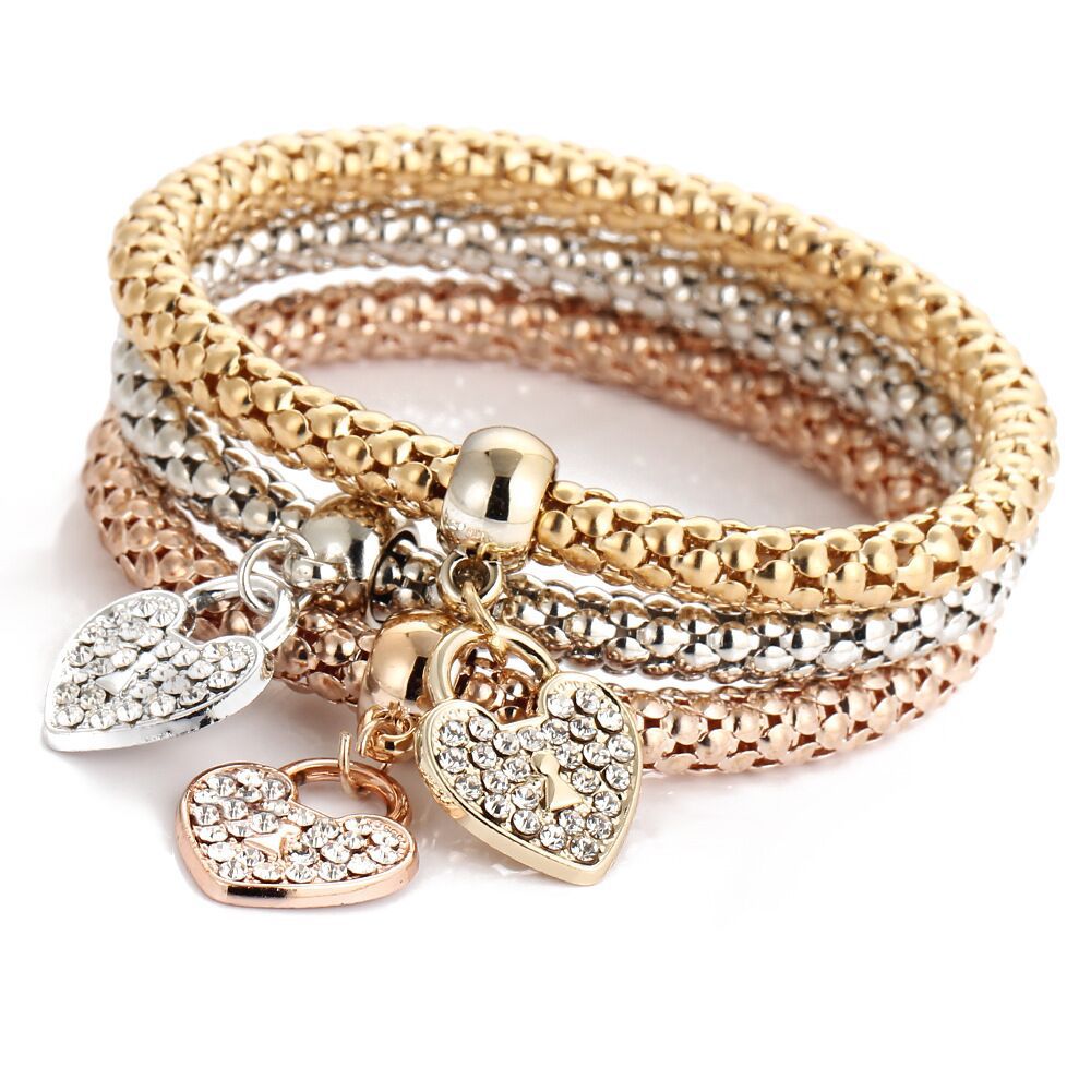 Dot Diamond Butterfly Bracelet
