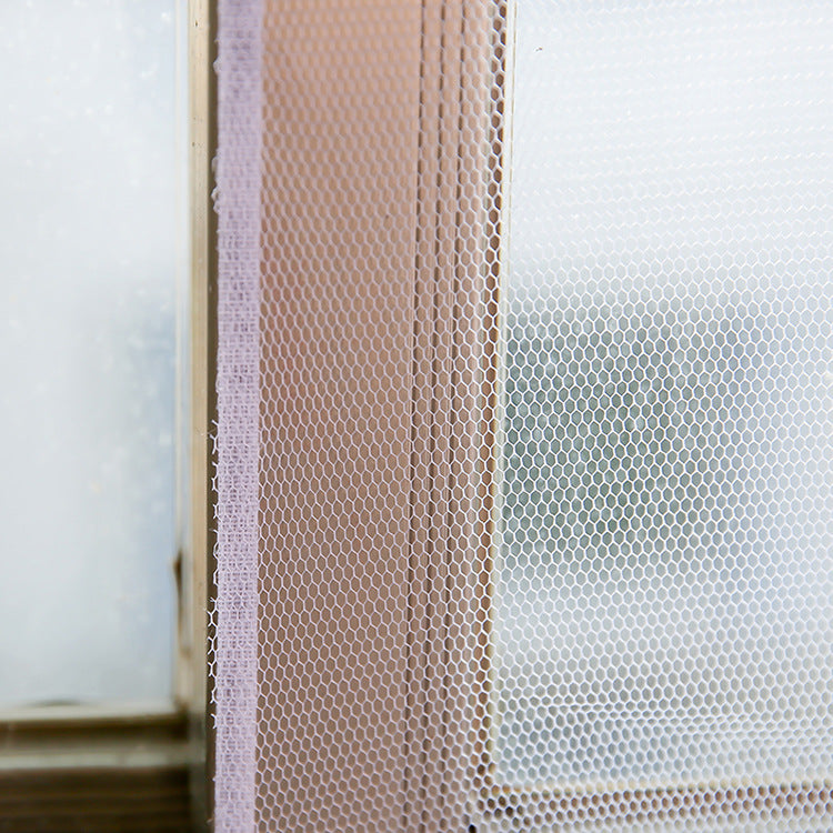 Summer DIY Mosquito Net – Self-Adhesive Invisible Mesh with Velcro