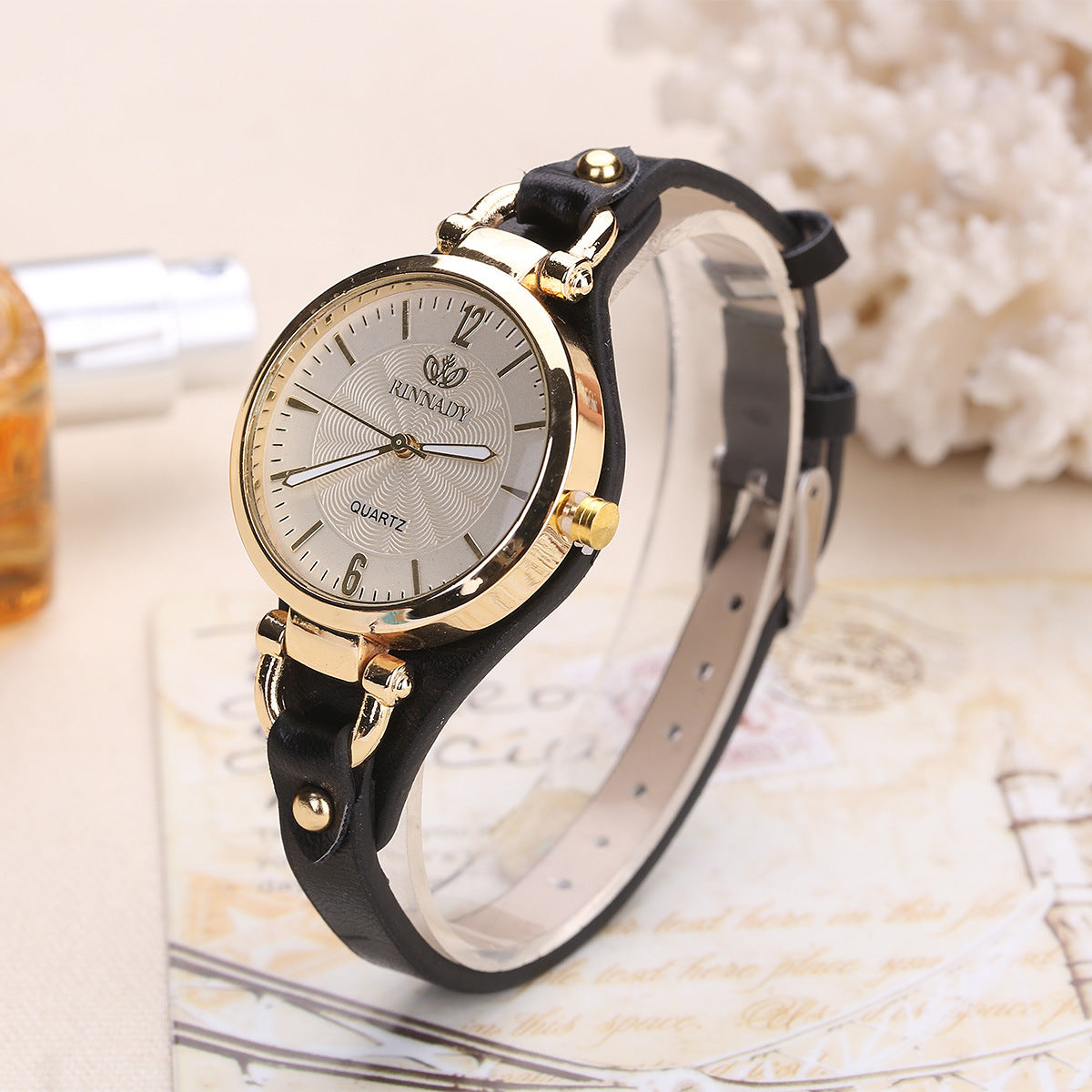 Explosive quartz watch lady