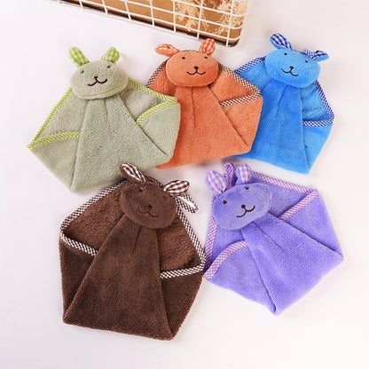 Cute Rabbit Hanging Hand Towel