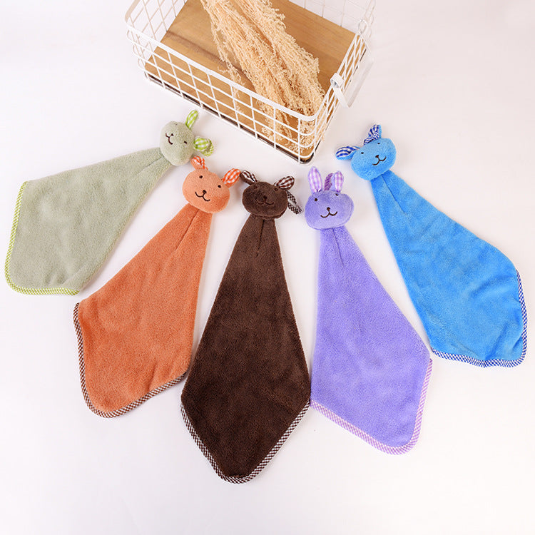 Cute Rabbit Hanging Hand Towel