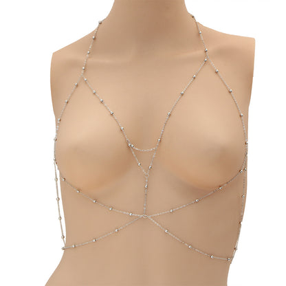 Creative body chain necklace